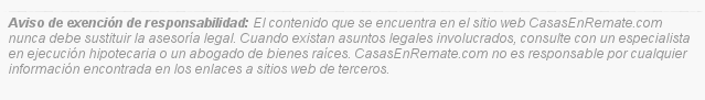 Cláusula de exención de la responsabilidad